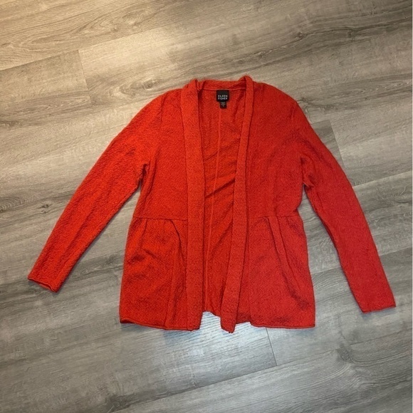 Eileen Fisher Wool Open Front Cardigan - Picture 1 of 7